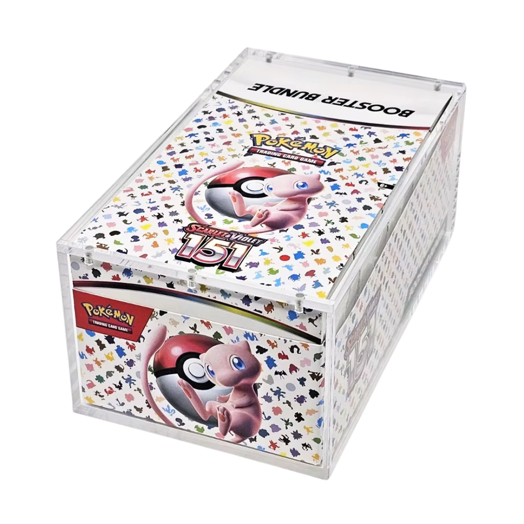 Pokémon Booster Bundle Display Acrylic Case
