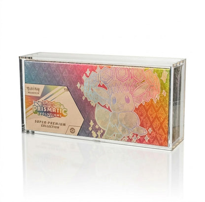 Prismatic Evolutions Super Premium Collection Acrylic Case